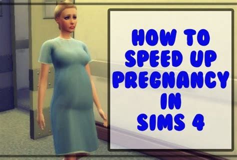 How To Speed Up Pregnancy Sims 4 Ps4