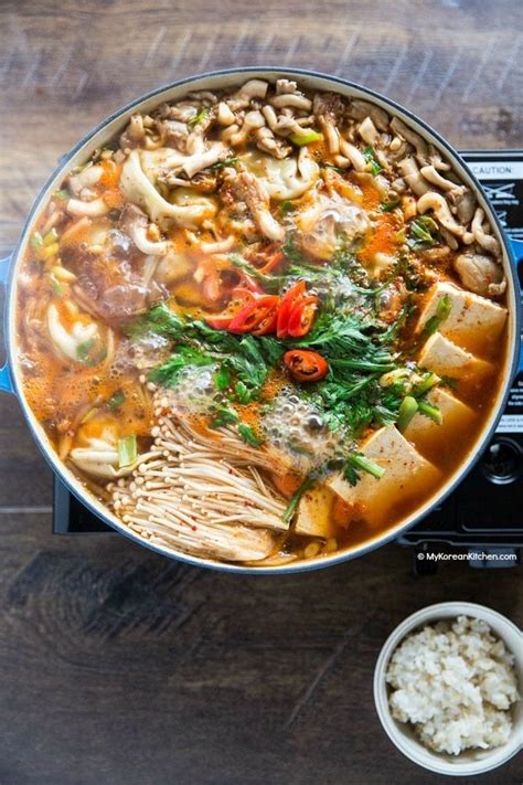 Whether it's a spicy chicken recipe, braised beef recipe or veal stew recipe, alison walker's selection of mouthwatering ca. Korean Hot Pot With Dumplings - My Korean Kitchen