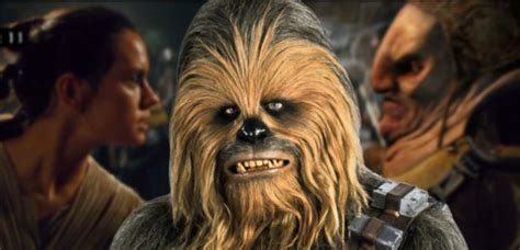 Chewbacca Rips Off Unkar Plutts Arm In Star Wars The Force Awakens