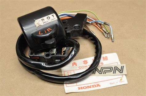 Nos Honda Cb550 Cb750 K3 K4 Turn Signal Horn Light Hi Lo Switch 35250