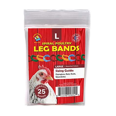 Best Spiral Chicken Poultry Leg Bands Rings 2021 Where To Buy