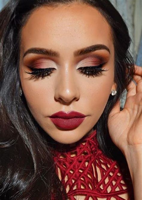 Makeup For Red Dress Brown Eyes Impel Blook Gallery Of Photos
