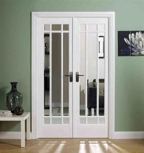 White Manhattan Glazed Internal Door