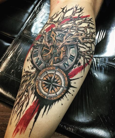 See more ideas about tattoo designs, anchor tattoos, anker tattoo. Compass Tattoo Meanings - Ink Vivo