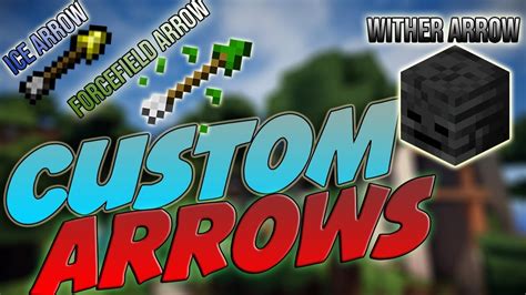Minecraft Custom Arrows Minecraft Plugins Youtube