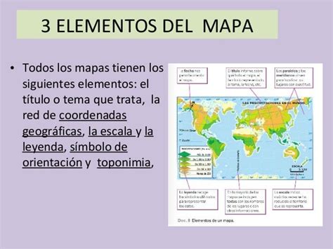 Los 10 Elementos De Un Mapa Y Sus Características Images And Photos