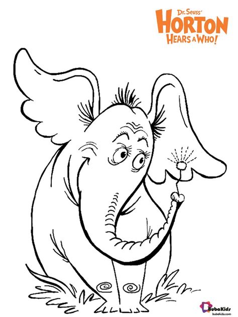 Pin by Coloring Pages BubaKids on Dr. Seuss | Animal coloring pages, Coloring pages, Coloring