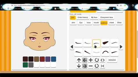Nendoroid Face Maker English Demo Youtube