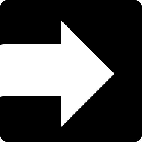 White Arrow Icon