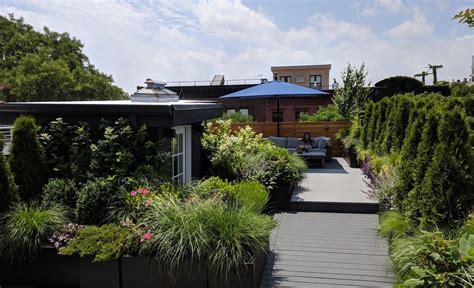 Park Slope Roof Garden Amber Freda Landscape Design Landscape