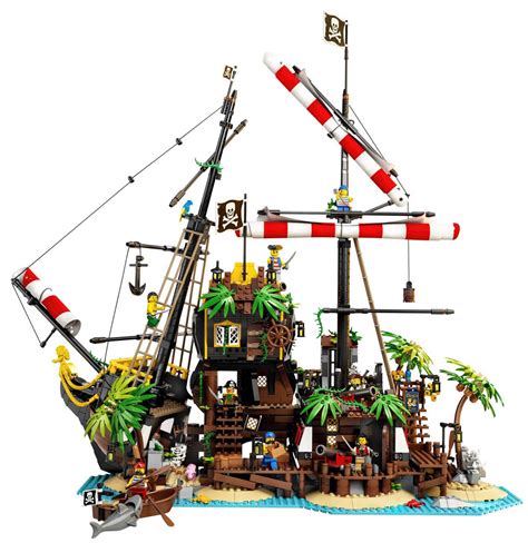 Build A Pirate Shipwreck With The Lego Ideas Pirates Of Barracuda Bay Set