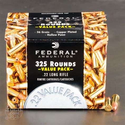 Bulk Federal 22 Long Rifle Lr Ammo For Sale 3250 Rounds