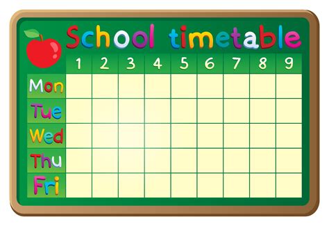 21319151 School Timetable Theme