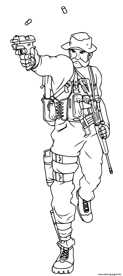 call  duty black ops coloring pages printable