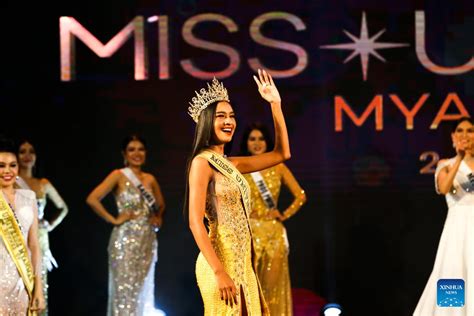 Miss Universe Myanmar 2022 Finale Held In Yangon Xinhua