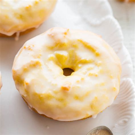 Baked Lemon Donuts With Lemon Glaze Averie Cooks