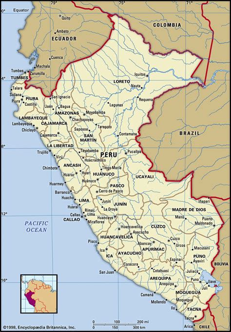 Peru Map Premium Vector Peru Map Peru Map Explore Cities Roads