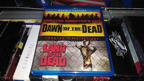 Movie Unboxing Dawn Of The Dead Remake And Land Of The Dead Blu Ray Unboxing Youtube