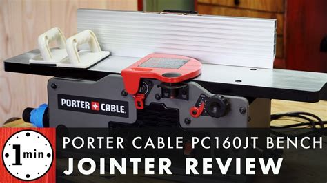 Porter Cable Benchtop Jointer Review Youtube
