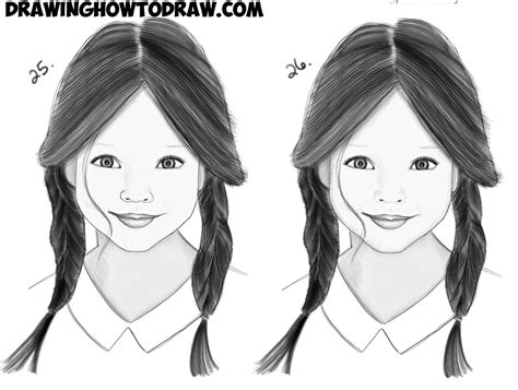 15 Easy How To Draw A Girl Projects