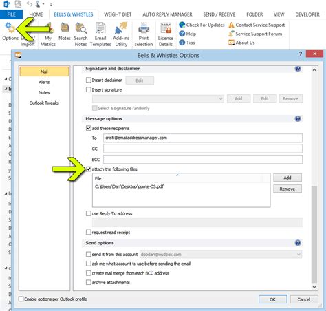 How To Always Attach Files In Outlook