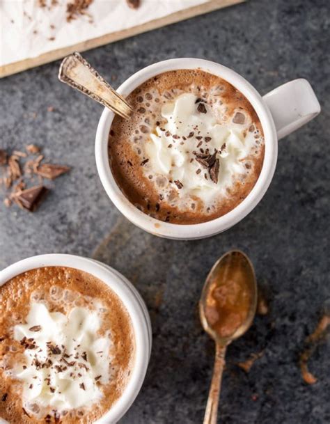 healthy dairy free hot chocolate detoxinista