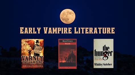 History Of Vampire Literature 1 Tricia Copeland And Maria Jane
