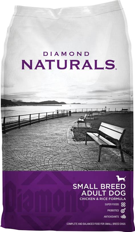 It is healthy, delicious and dogs love it. Diamond Naturals Small Breed Adult Chicken & Rice Formula ...