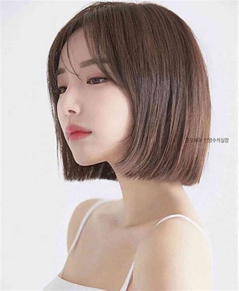 The Top Short Haircuts For Asian Girls Trending In