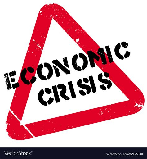 Many economists have offered theories about how financial crises develop and how they could be prevented. Economic Crisis rubber stamp Royalty Free Vector Image