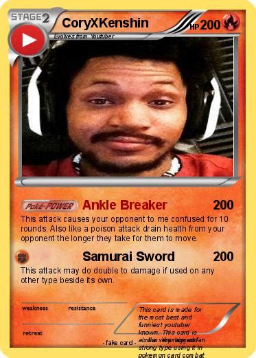Pokémon Coryxkenshin 16 16 Ankle Breaker My Pokemon Card