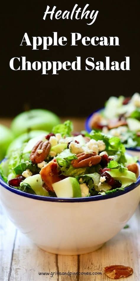 Quick And Easy Apple Pecan Salad Recipe Gritsandpinecones Com