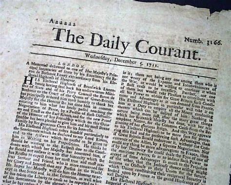 Worlds First Daily Newspaper