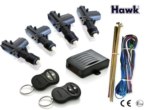 Hawk Universal 4 Door Remote Central Locking Kit 12v