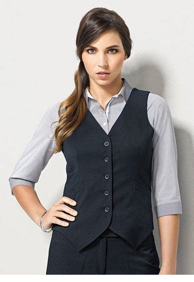 50111 ladies peaked vest with knitted back vest clothes vest dress