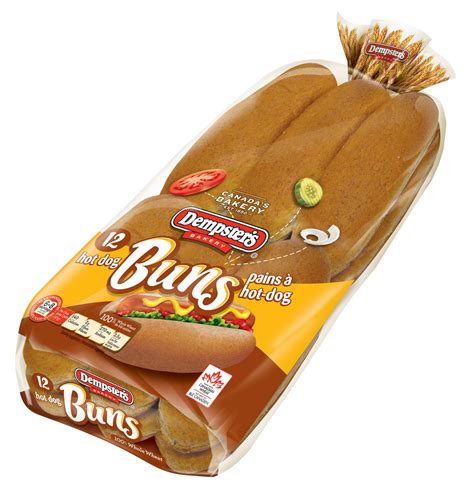 Dempsters Originals 100 Whole Wheat Hot Dog Buns Walmart Canada