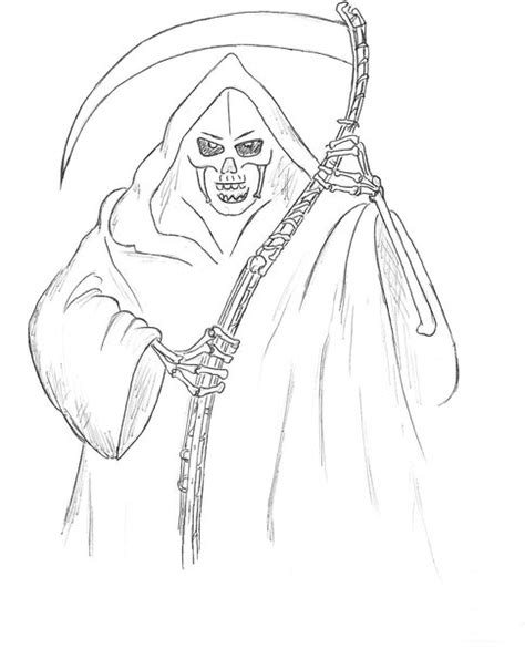 Dibujos.net dibujos fiestas halloween fantasma de la muerte. Imagenes de dibujos de la muerte - Imagui