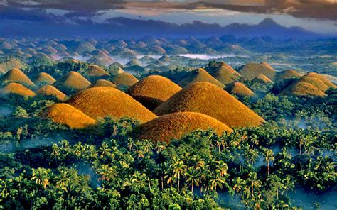 Chocolate Hills Bohol Island Philippines With Map And Photos