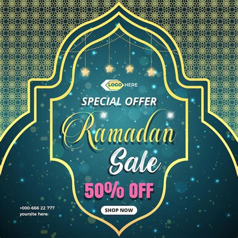 Premium Vector Ramadan Sale Banner