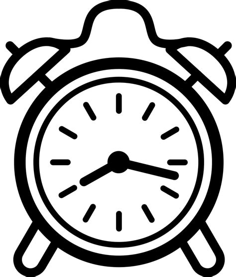 Font name, font file, author, themes, license. Alarm Clock Svg Png Icon Free Download (#15982 ...