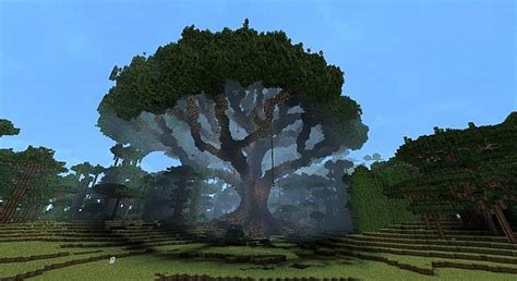 massive tree minecraft map