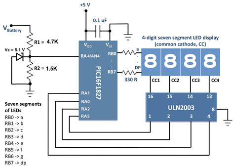 Free wiring diagrams no joke freeautomechanic. Voltage monitor for car's battery and its charging system | Embedded Lab
