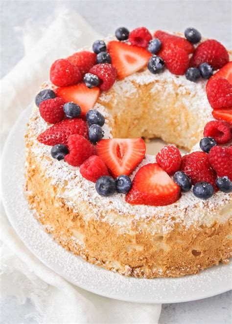 Easy Angel Food Cake Recipe Video Lil Luna