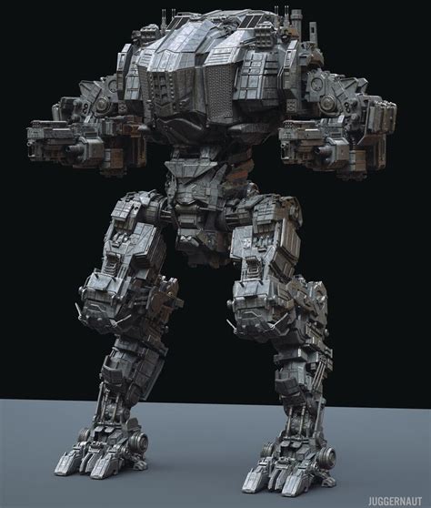 Juggernaut Mech 3d Model Mech 3d Model Model Boats