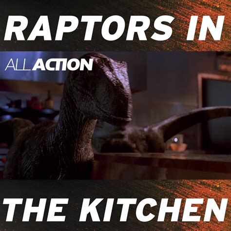 Jurassic Park Iconic Raptors In The Kitchen Scene Kitchen Jurassic