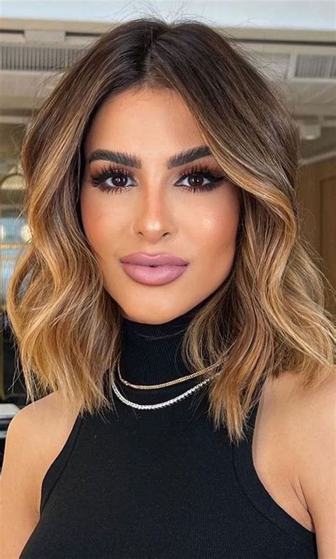 38 Best Hair Colour Trends 2022 That Ll Be Big Bronde Lob Hairstyle