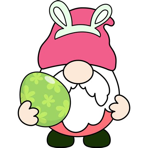 Gnomes Easter Filled Clipart 12376024 Png