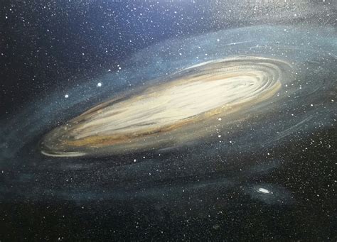 Andromeda Galaxy Painting