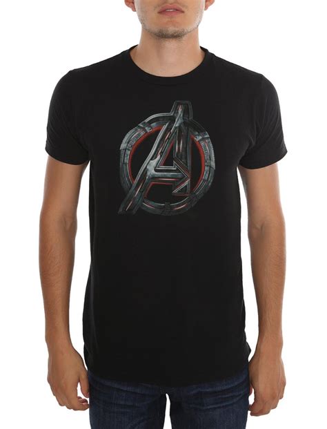 marvel the avengers age of ultron logo t shirt hot topic