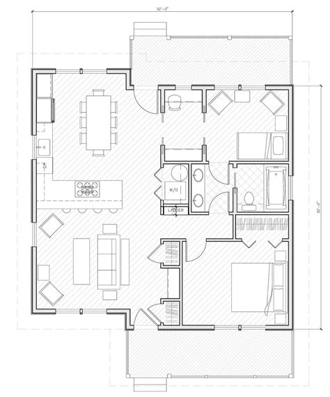 Small Modern House Plans Under 1000 Sq Ft Modern House